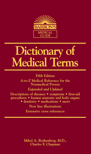 Cover image for Dictionary of Medical Terms